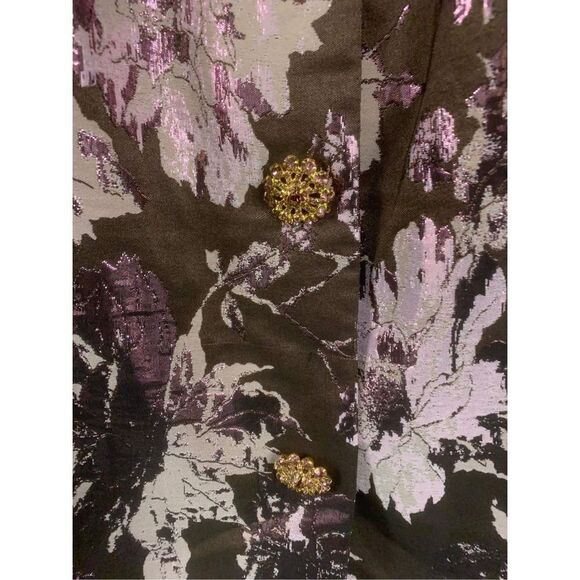 Etcétéra Floral Brocade Button Down Dress - Picture 3 of 6